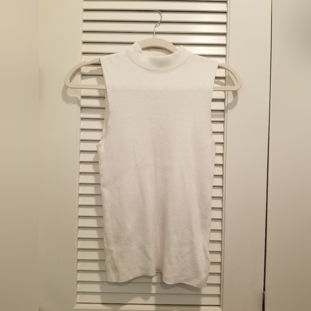Express Sweater White Turtleneck - XS